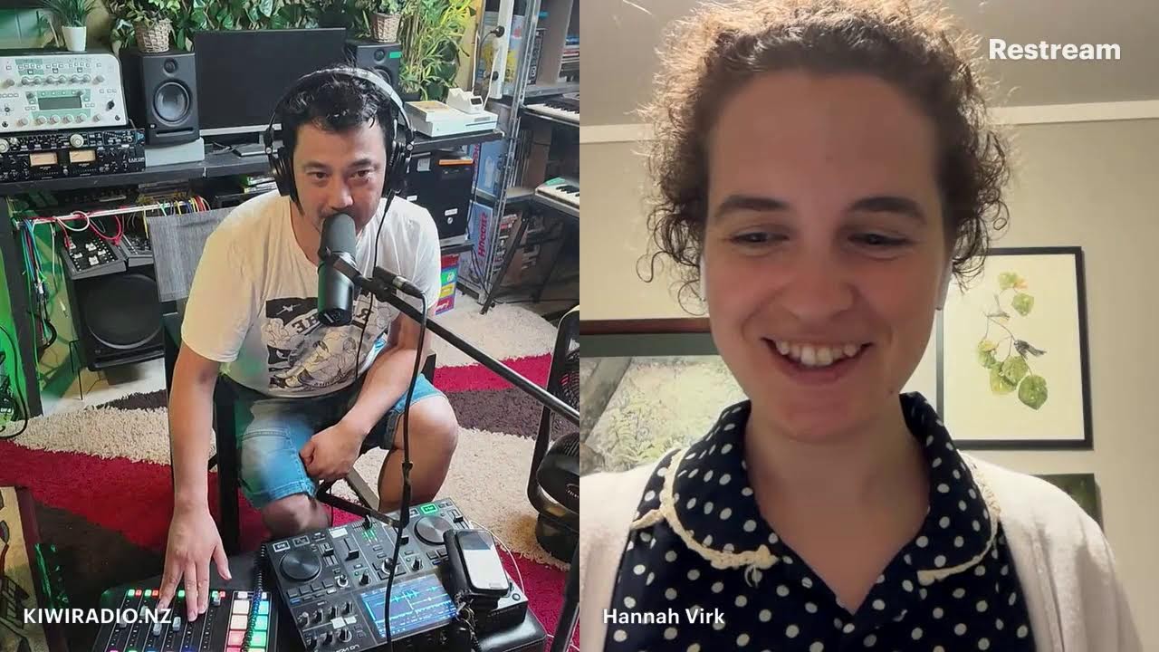Kiwiradio.nz Livestream with Hannah Virk (from AKL to WLG)