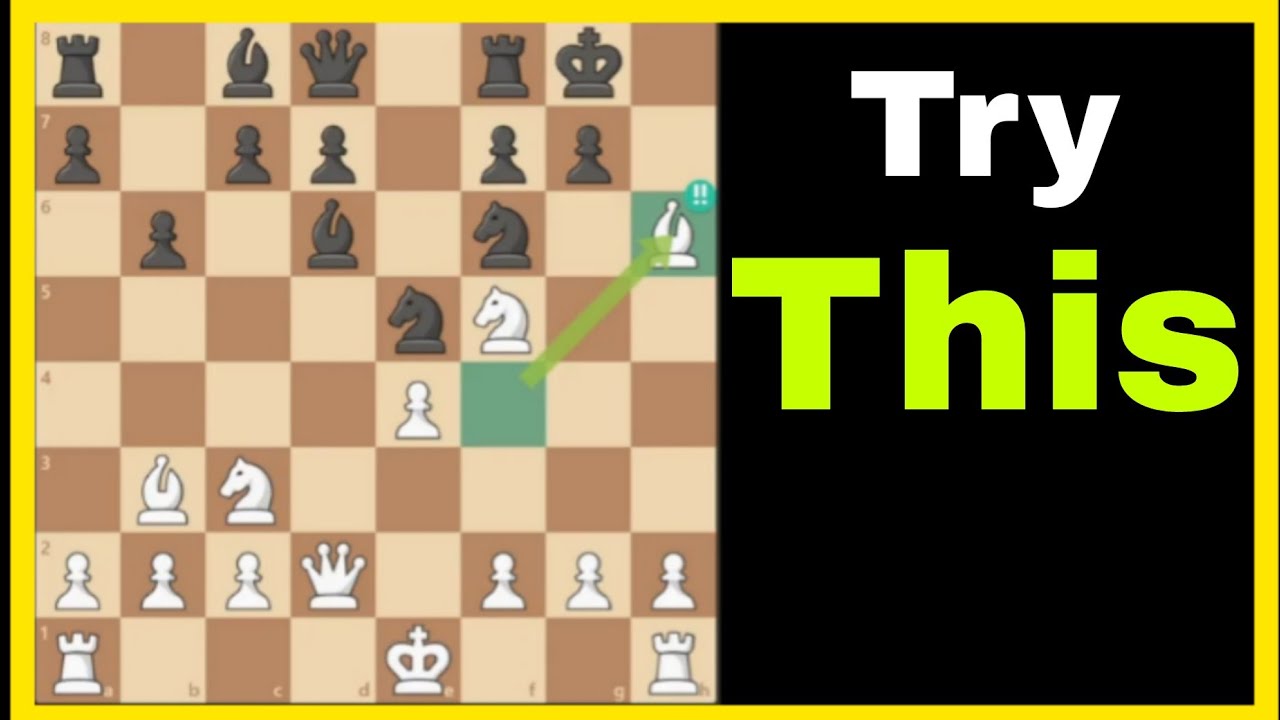 Best opening for white in chess #chess #checkmate #chessrating #viralvideo
