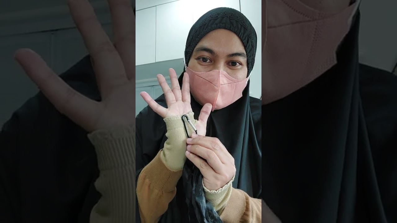Cara Mudah Bawa Selipar Dalam Masjid.