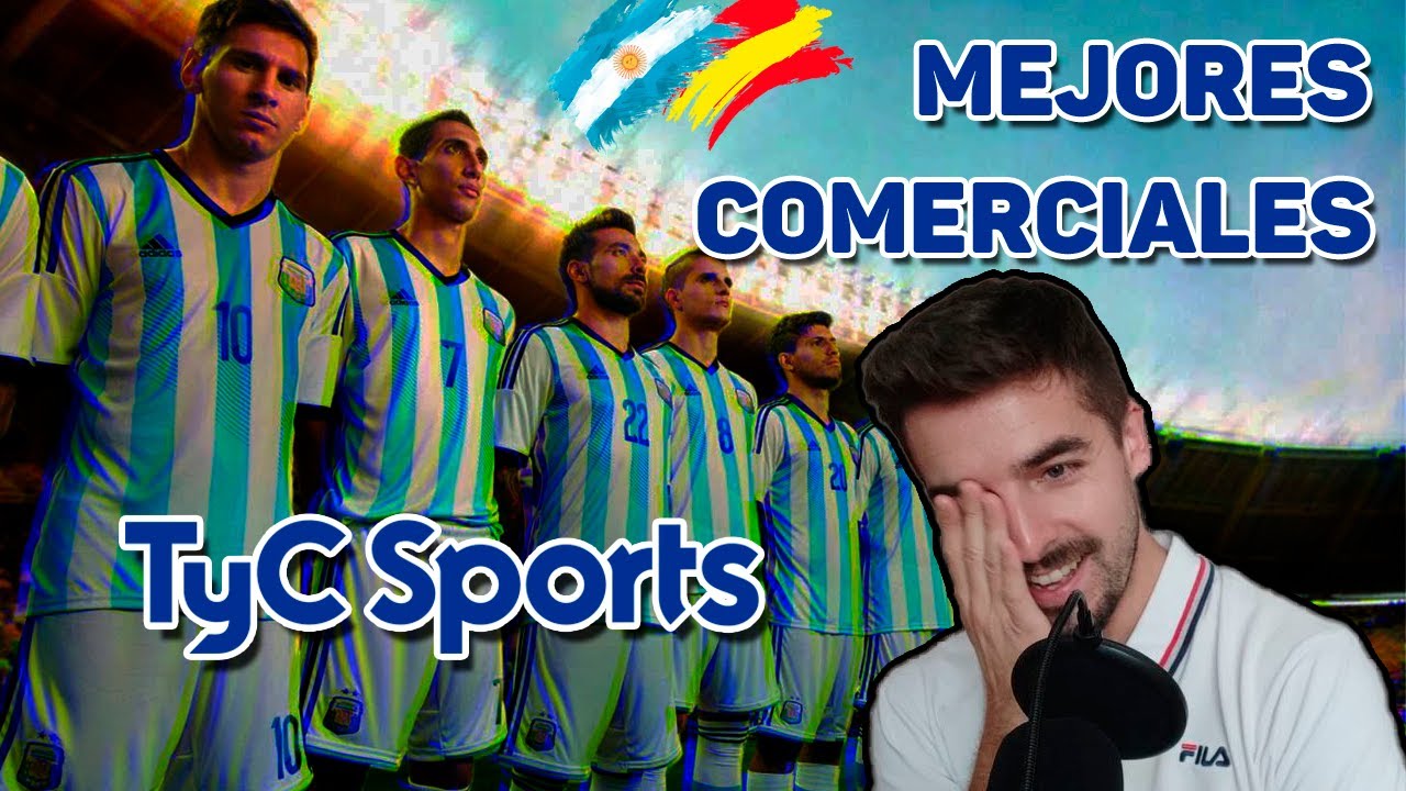 Español REACCIONA A COMERCIALES DE TyC SPORTS