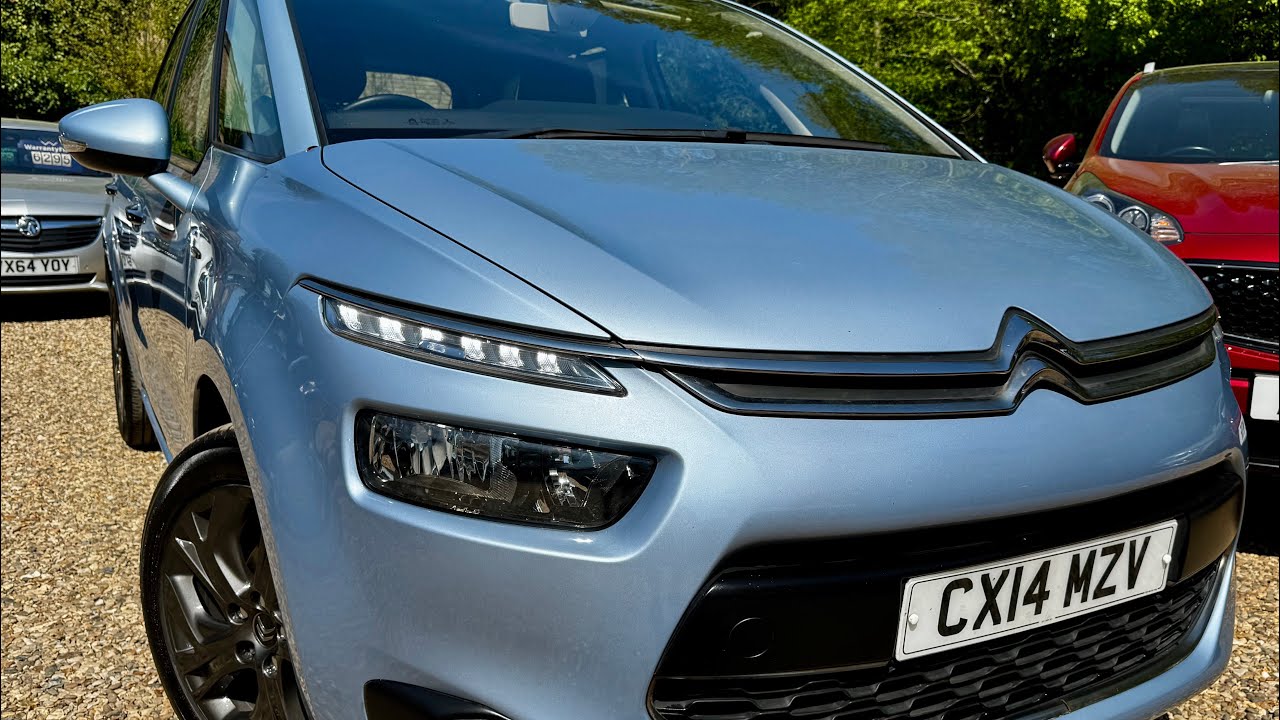 2014 Citroen C4 Picasso 1.6 e-HDi Airdream Exclusive ETG6 Euro 5 in Blue