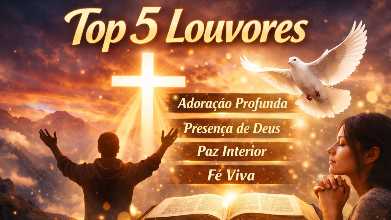 Top 5 Louvores | Adoração Profunda / Presença de Deus / Paz Interior / Fé Viva
