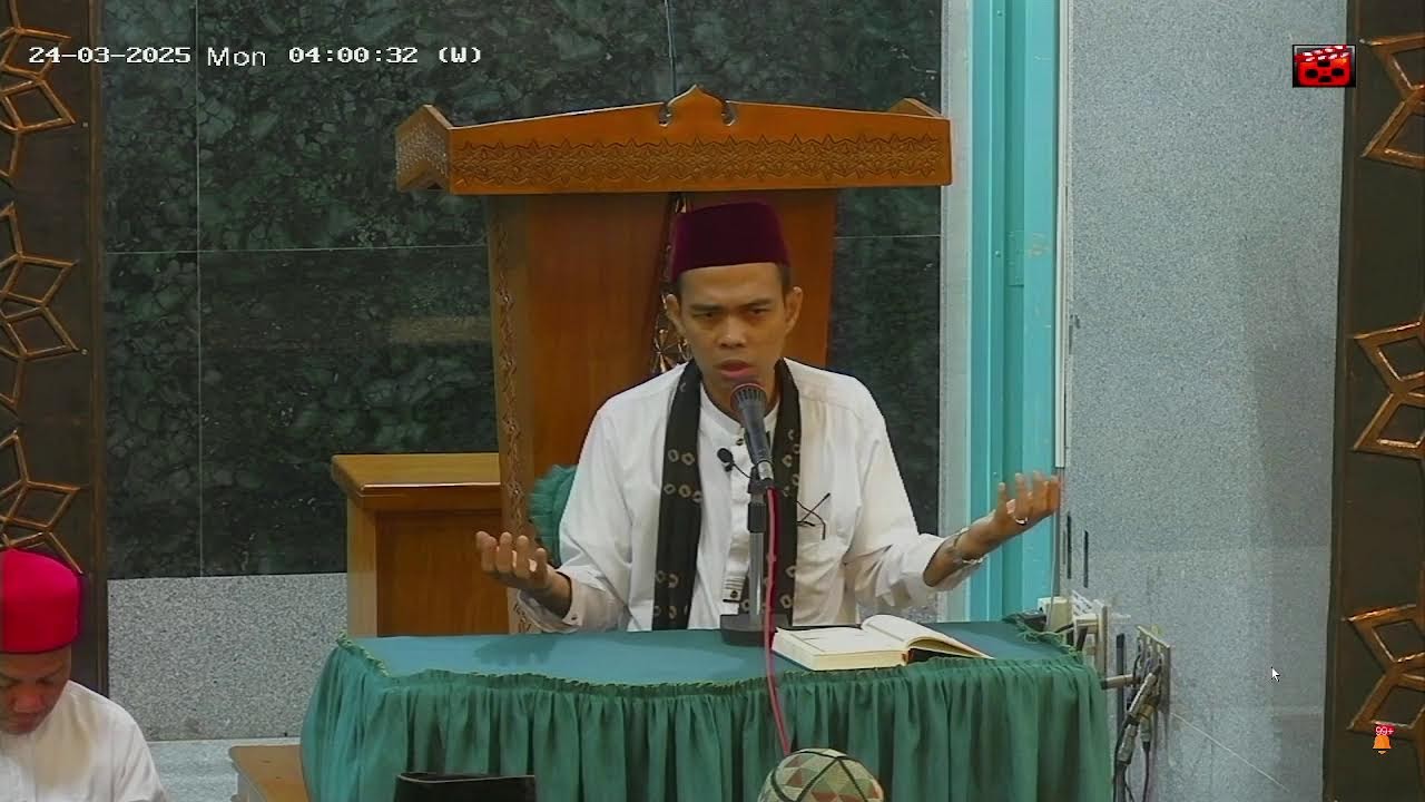Sholat tahajud dan ceramah itikaf bersama Ust. Abdul Somad ( UAS )