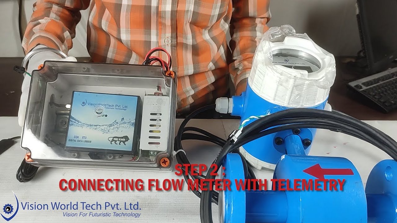 Installing Telemetry with Flow Meter for CGWA | Installation Guide in Hindi