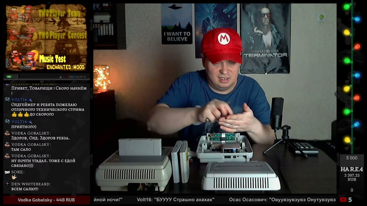 🧑‍🔧 Технострим / Super Famicom после модификации !