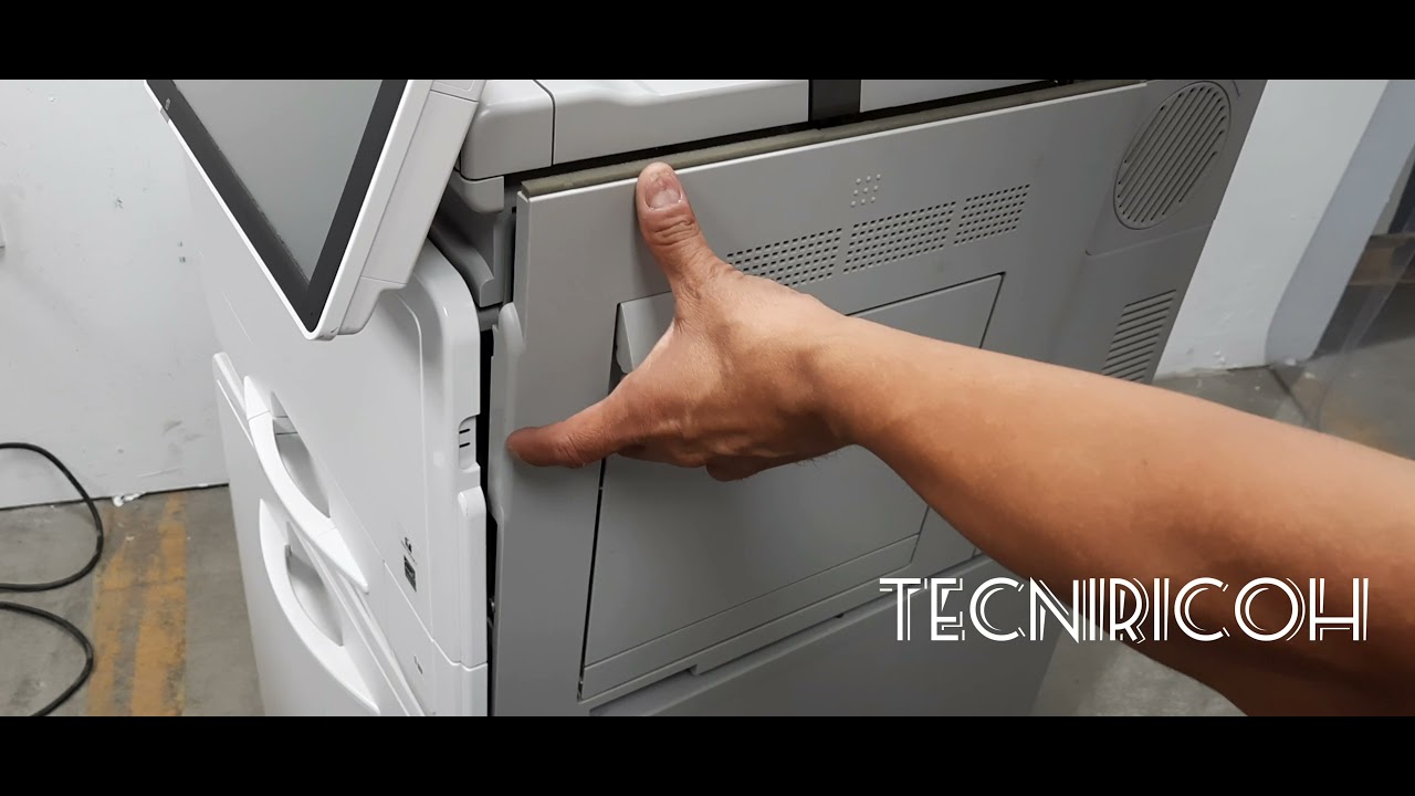 Limpieza de Sensores ID Ricoh MPC305/306/307 #TECNIRICOH