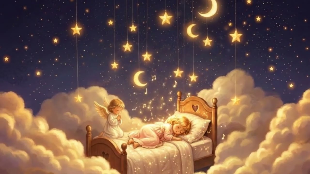🌟 Kołysanka Pełna Gwiazd – Cicha Muzyka na Dobranoc dla Dzieci 🌙