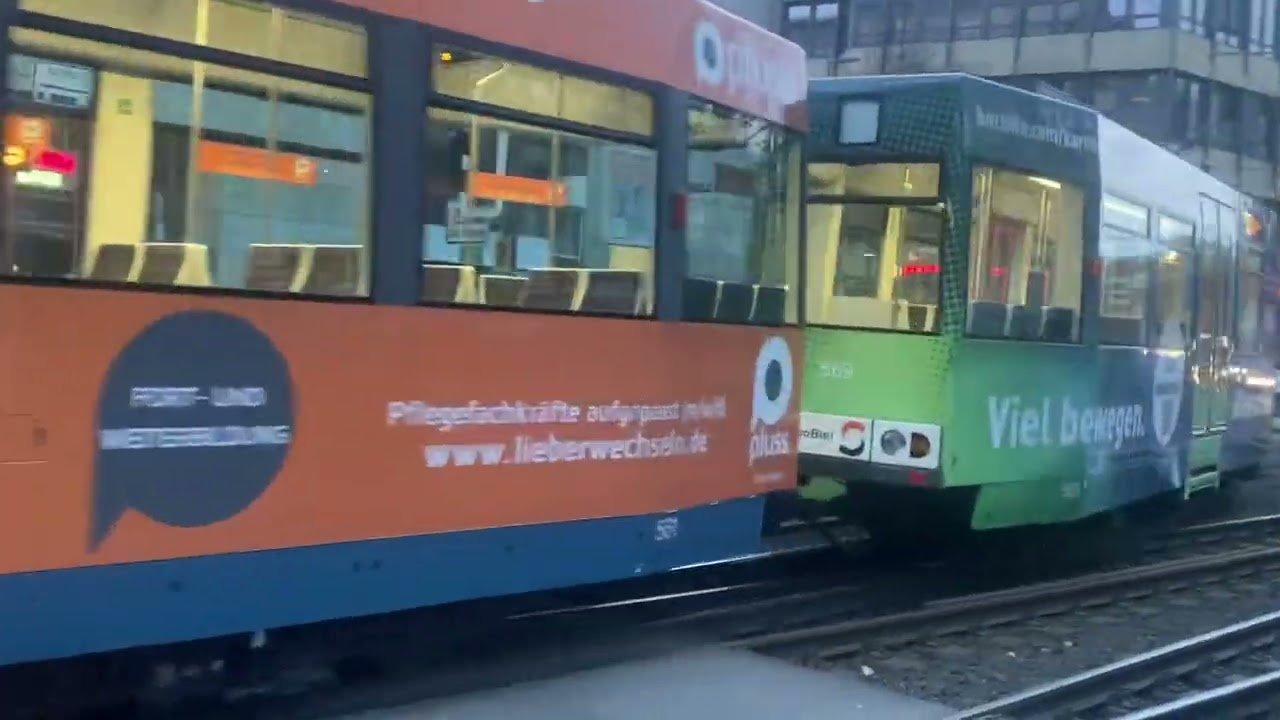 moBiel M8D 583 & 570 / Linie 3 Dürkopp Tor 6 Und moBiel M8D 561 & 569 / Linie 3 Babenhausen Süd