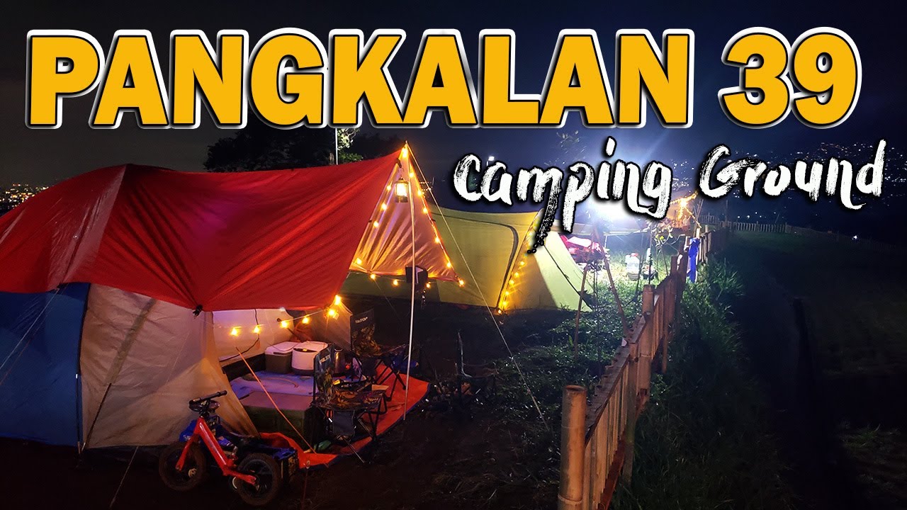 SOFT OPENING ❗Camping Keluarga ANTI MACET ! PANGKALAN 39 CAMPING GROUND | CIJERUK BOGOR