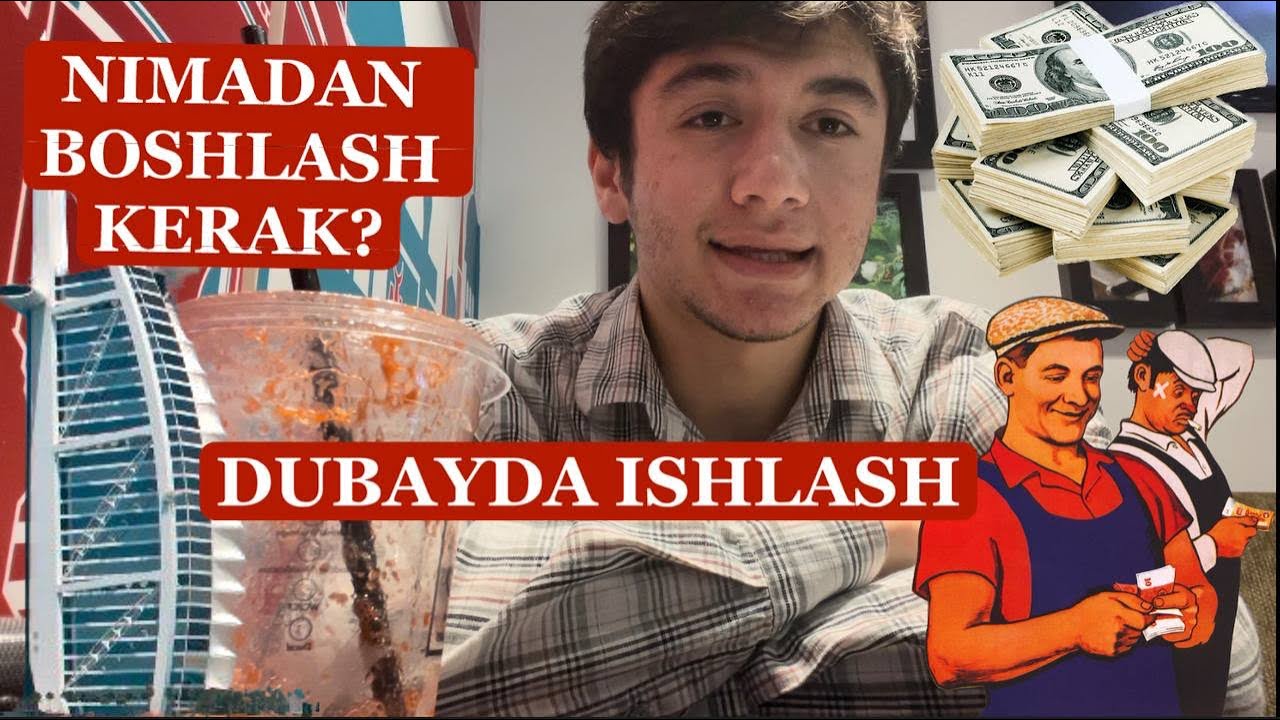 DUBAYDA ISHLASH | DUBAYDA ISH TOPISH | BIRINCHI QADAMLAR