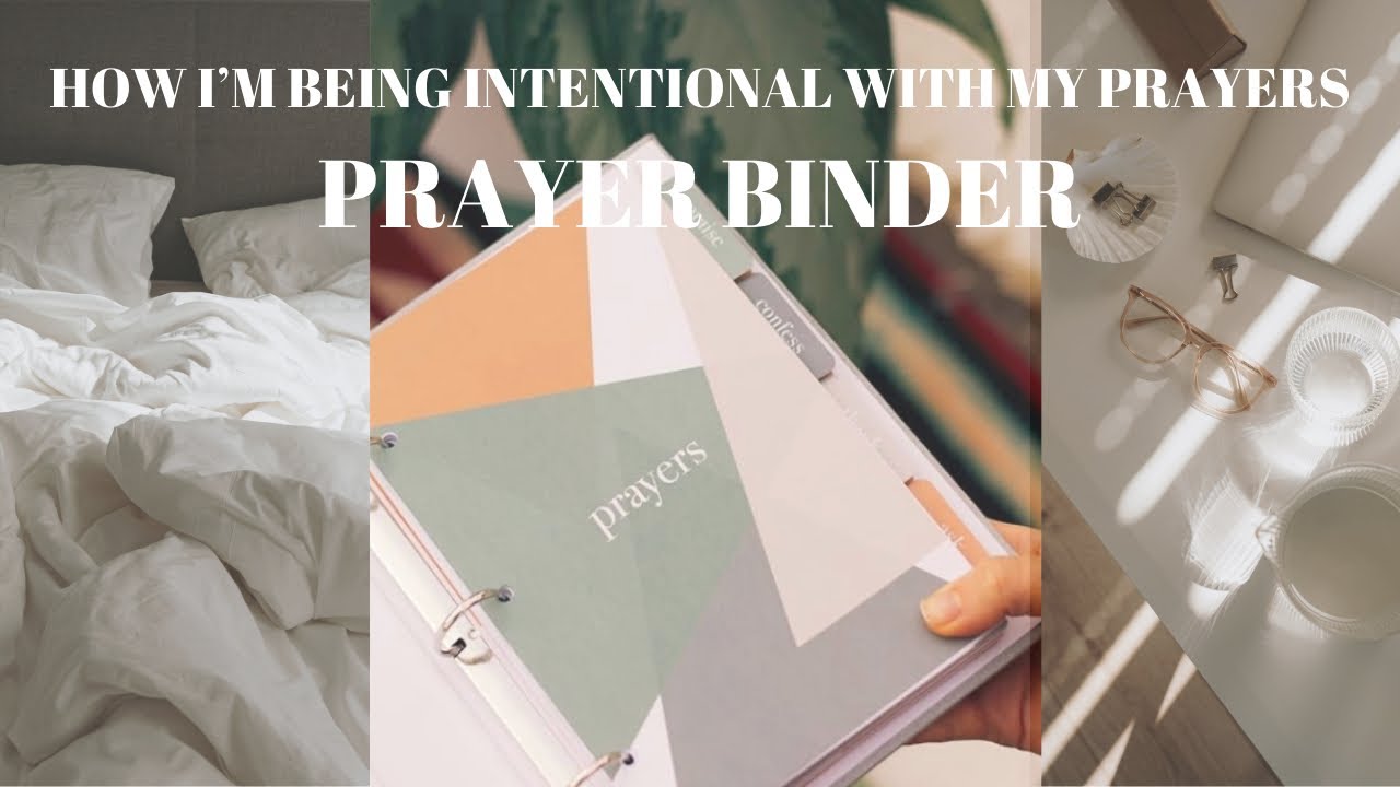PRAYER BINDER | INTENTIONAL PRAYER