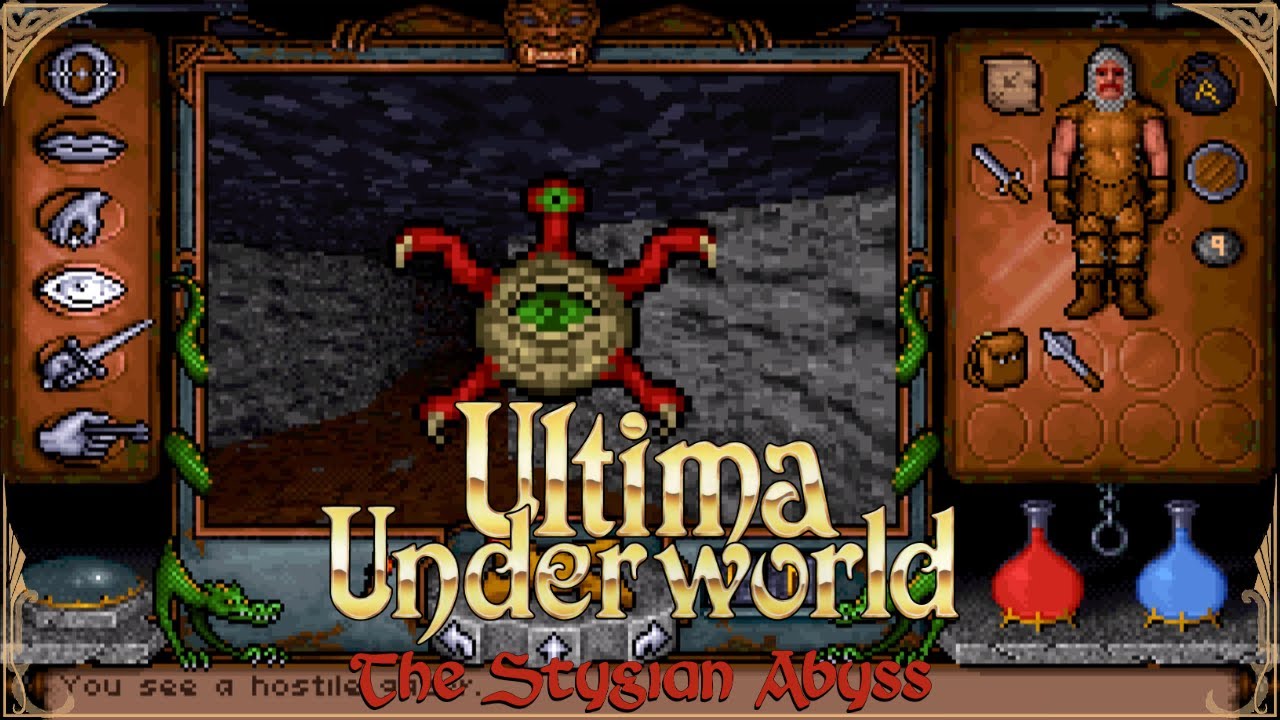 LIVE 🔴 Ultima Underworld: The Stygian Abyss — Eyes on the Prize | DOS [#03]