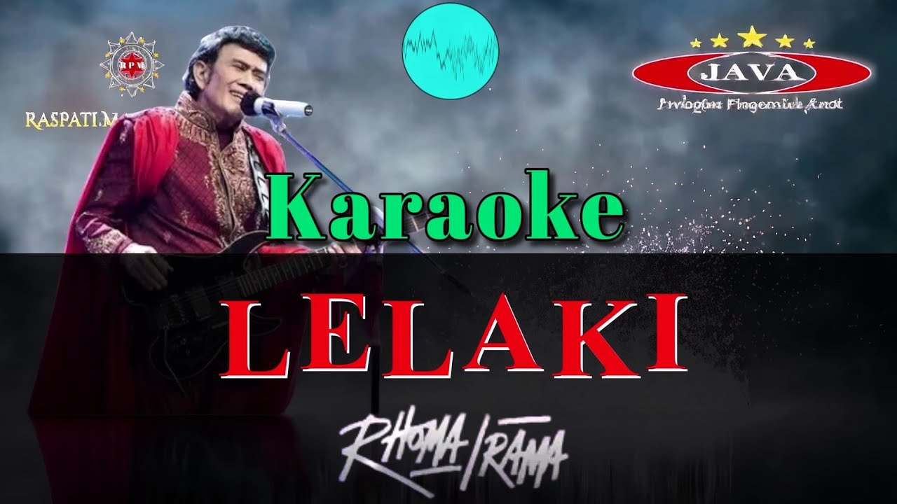 Karaoke Lelaki - Rhoma Irama & Soneta Group || Karaoke Dangdut