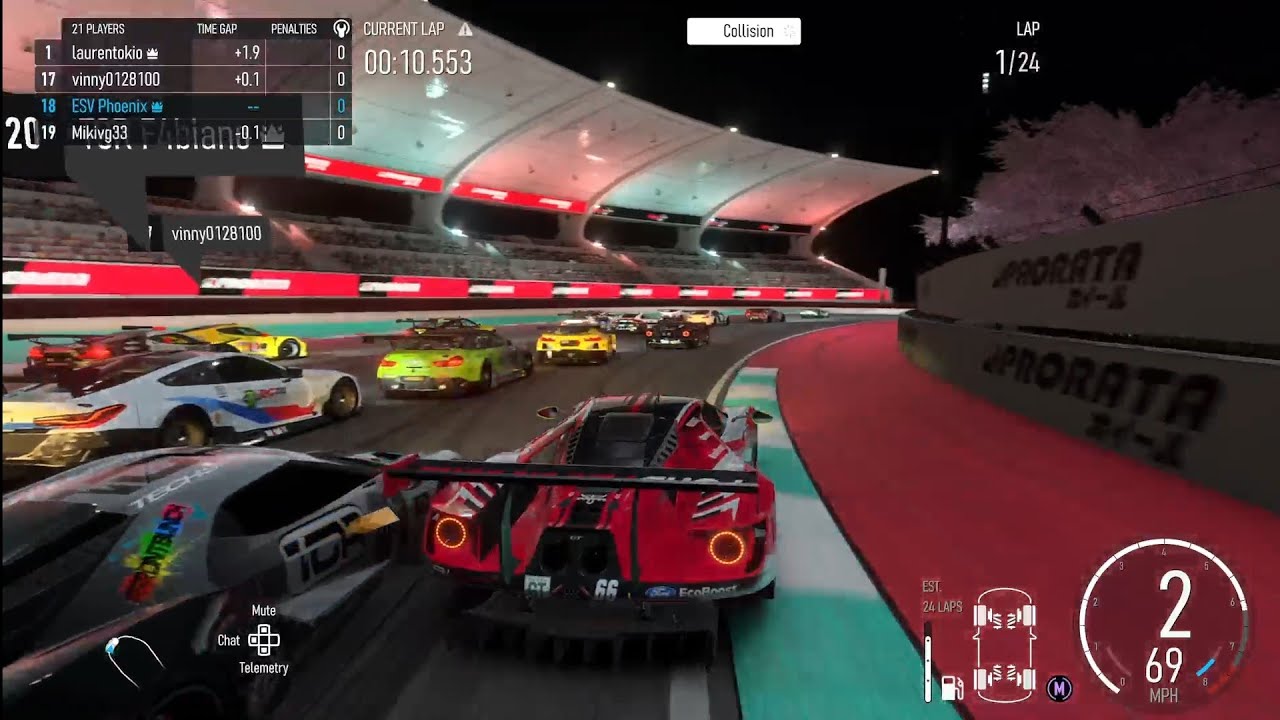 The perfect start at Hakone, too perfect even. Kinda boring actually. GT2's (Forza Motorsport 2023)