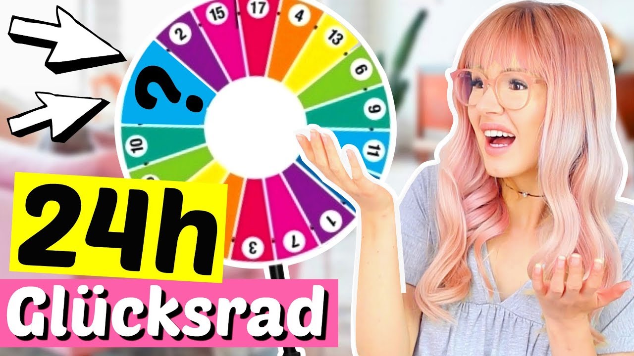 GLÜCKSRAD bestimmt 24 Stunden unser Leben 😱| ViktoriaSarina