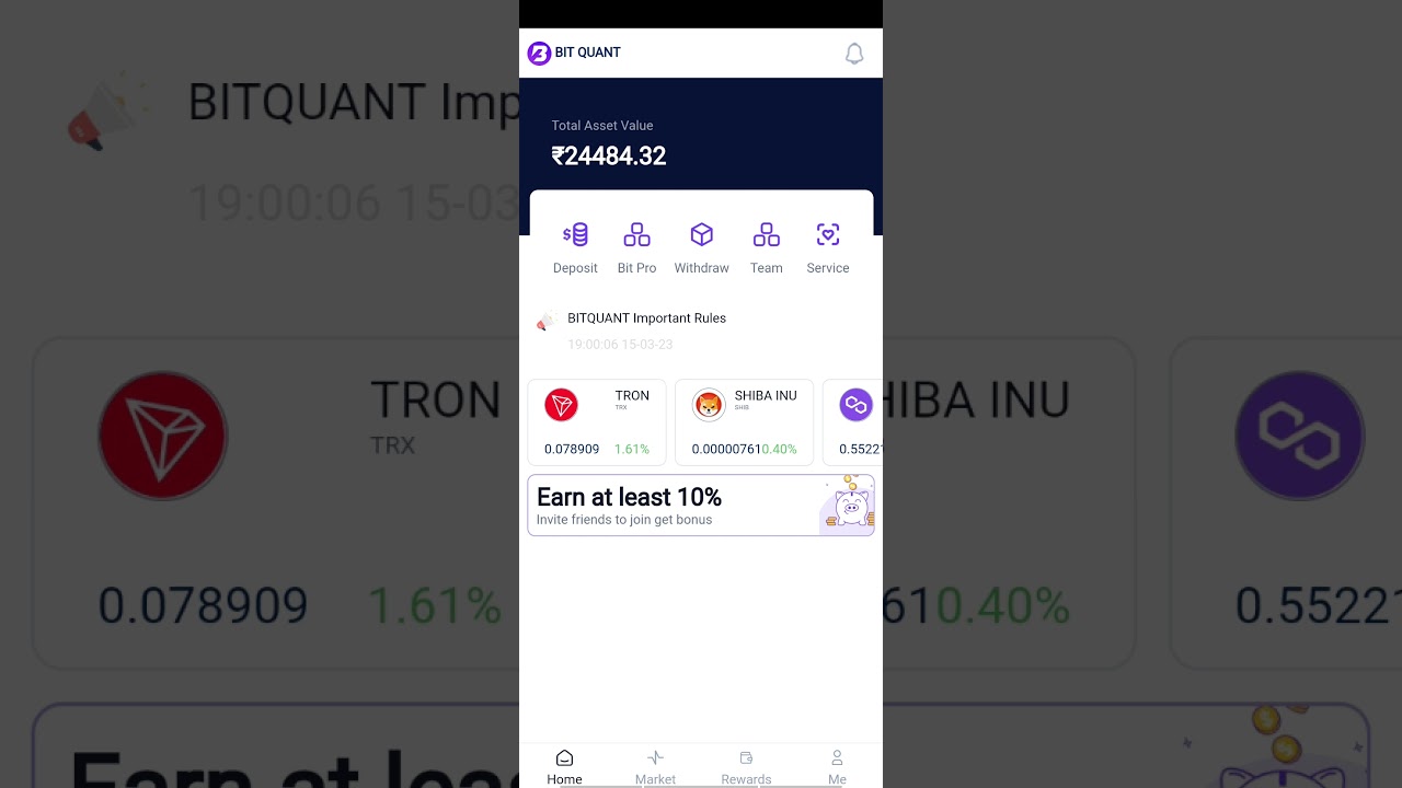 latest news about bitqunt #bitquant #app #fake #loss #money #noone #invest #money company bhag gyi h