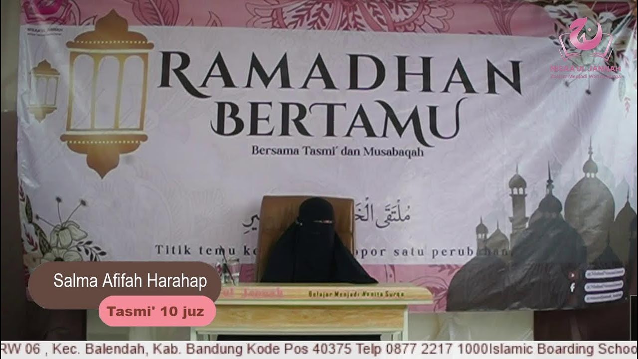 Tasmi' 10 Juz Ramadhan Bertamu