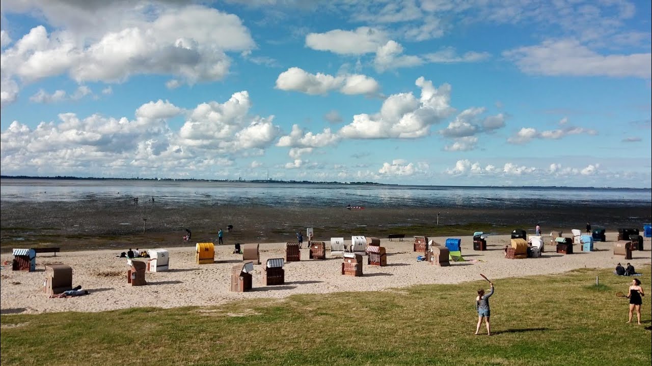 Dangast Ein Videospaziergang auf dem Deich
