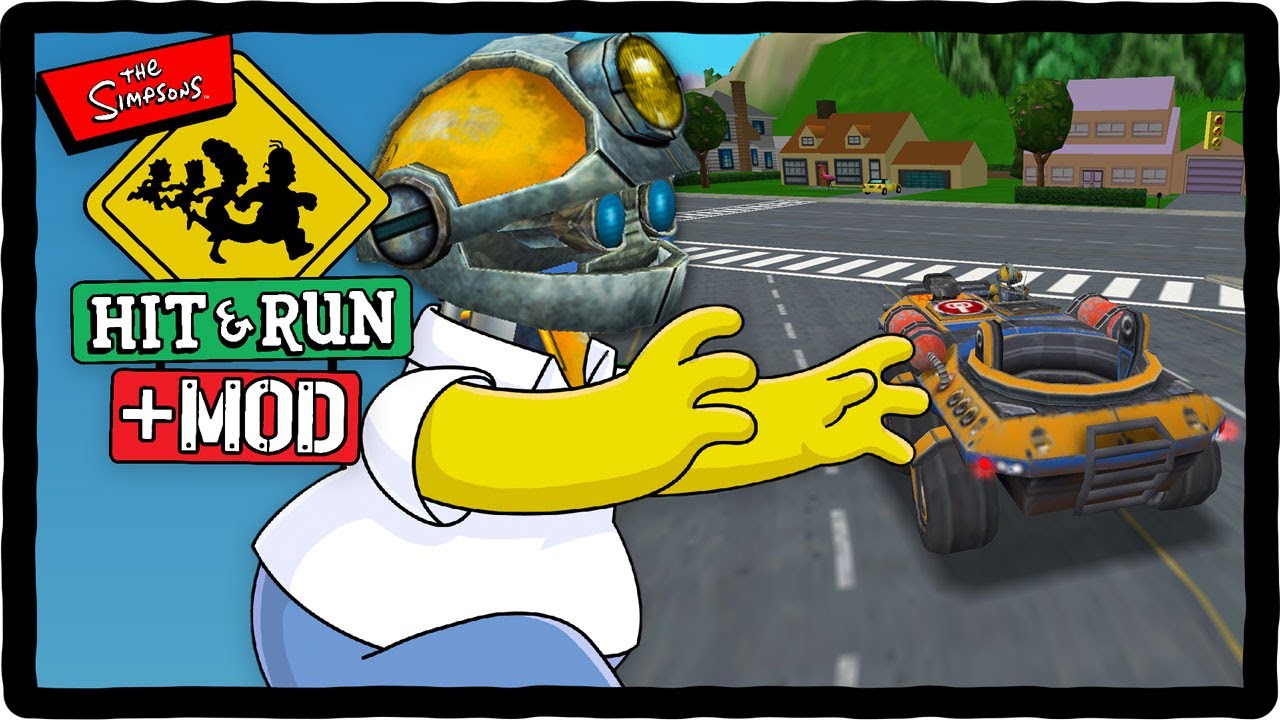 Glitch in Springfield - The Simpsons: Hit & Run + MOD!