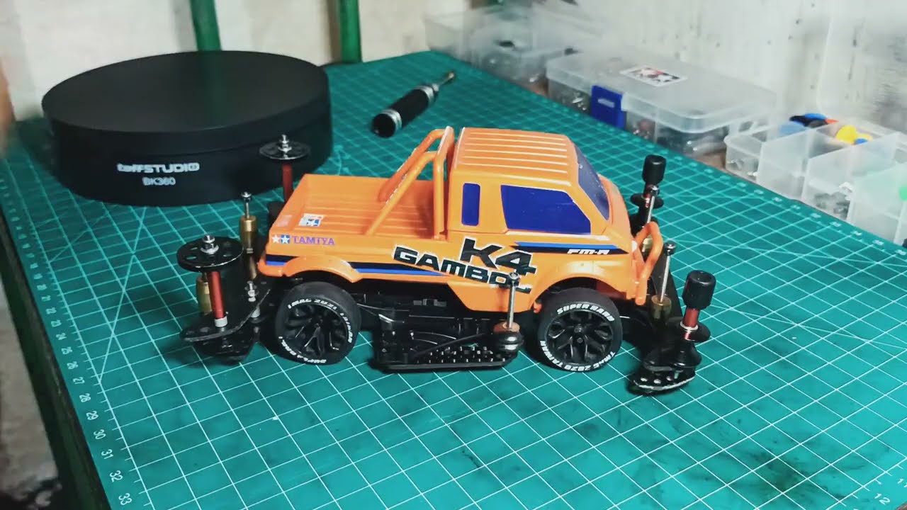 Build Tamiya k4 gambol untuk kelas SIDE DAMPER / BMAX