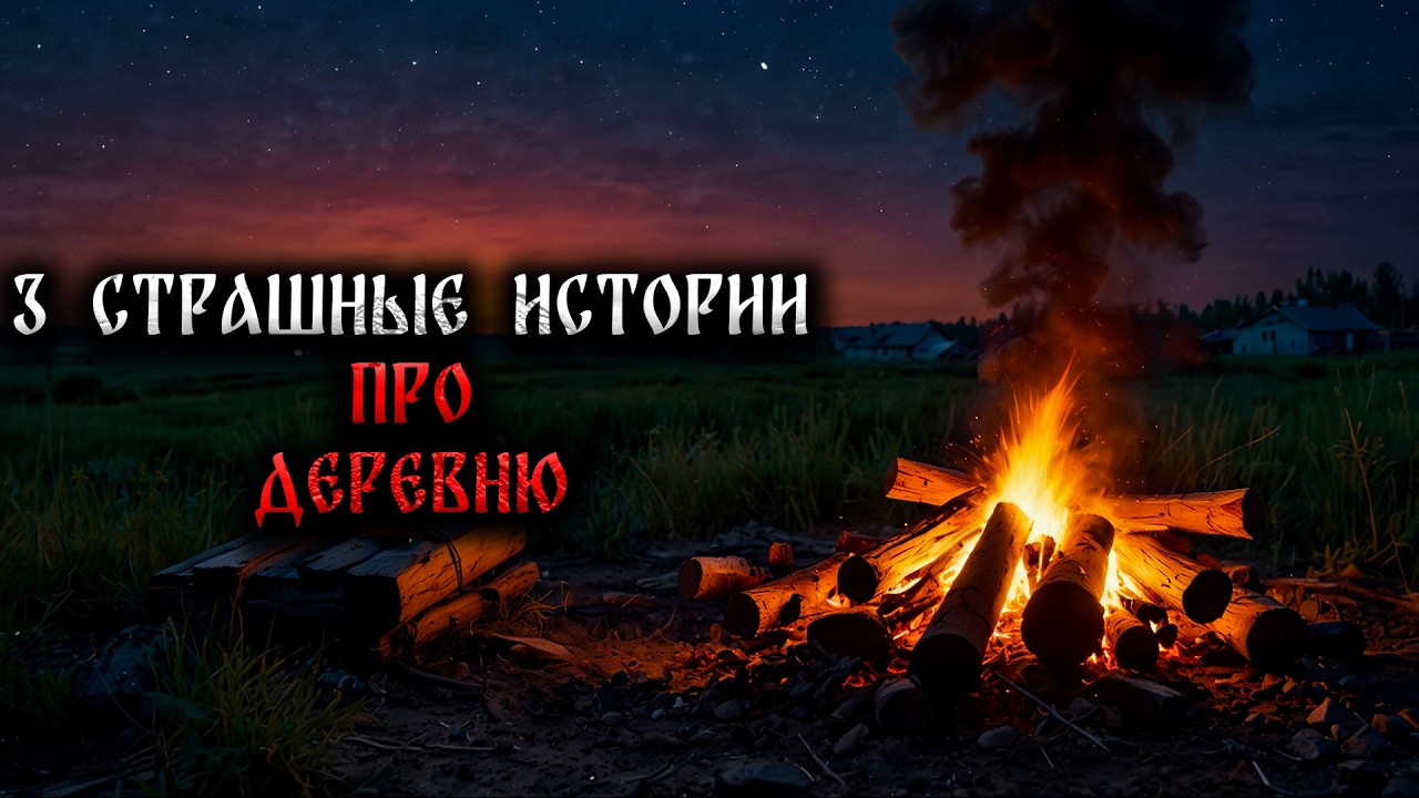 Страшные Истории На Ночь! 3 СТРАШНЫЕ ИСТОРИИ ПРО ДЕРЕВНЮ