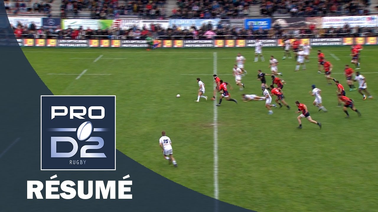 PRO D2 - Aurillac - Colomiers : 19-13 - saison 2016/2017 - J7