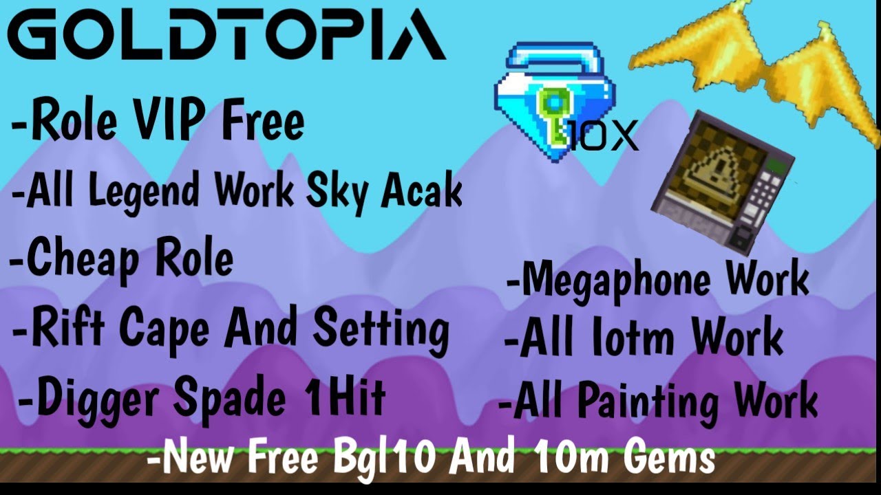 Growtopia Private Server| Best Server 2021 GoldTopia Free Bgl