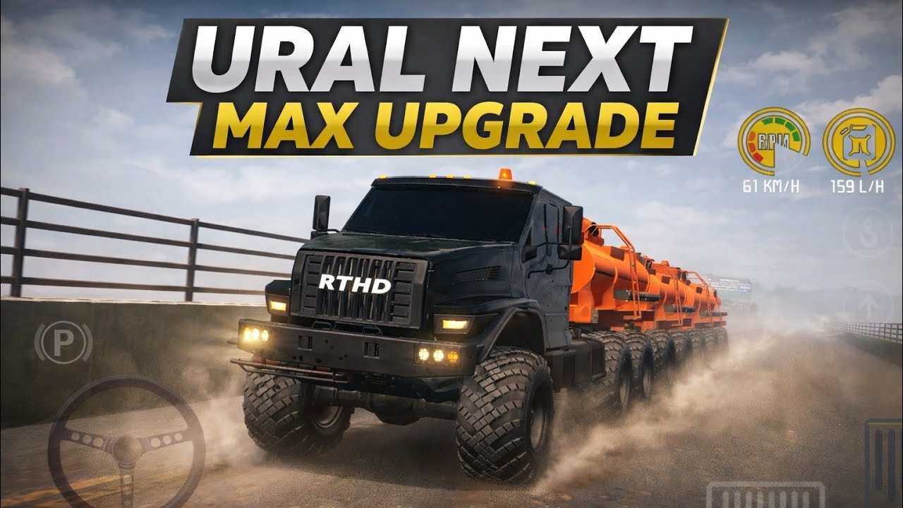 URAL NEXT 4320 | MAX UPGRADE | GAMEPLAY | RTHD 14.6 | AP RTHD