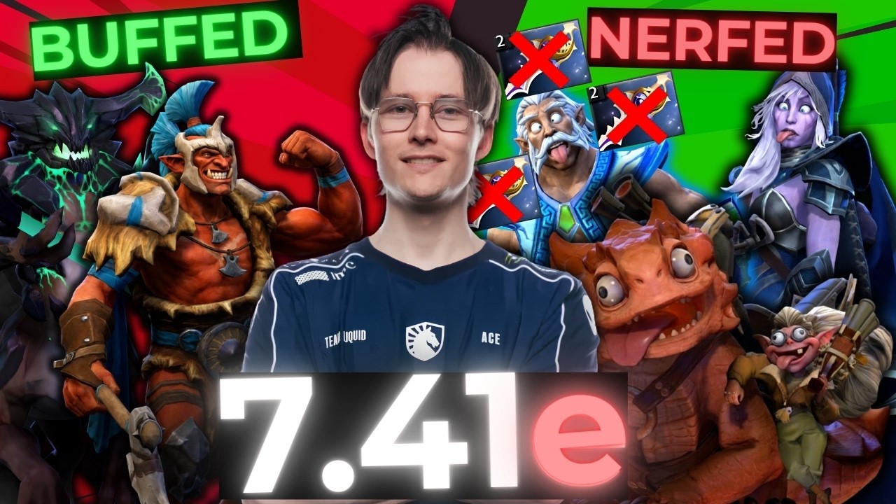 Патч Dota 2 7.41e &mdash; Обновление к TI! Победители, проигравшие и летняя чистка