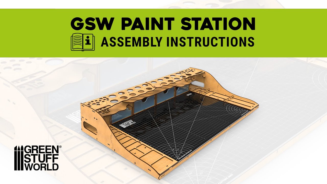 GSW Paint Station - An essential tool in your painting studio.