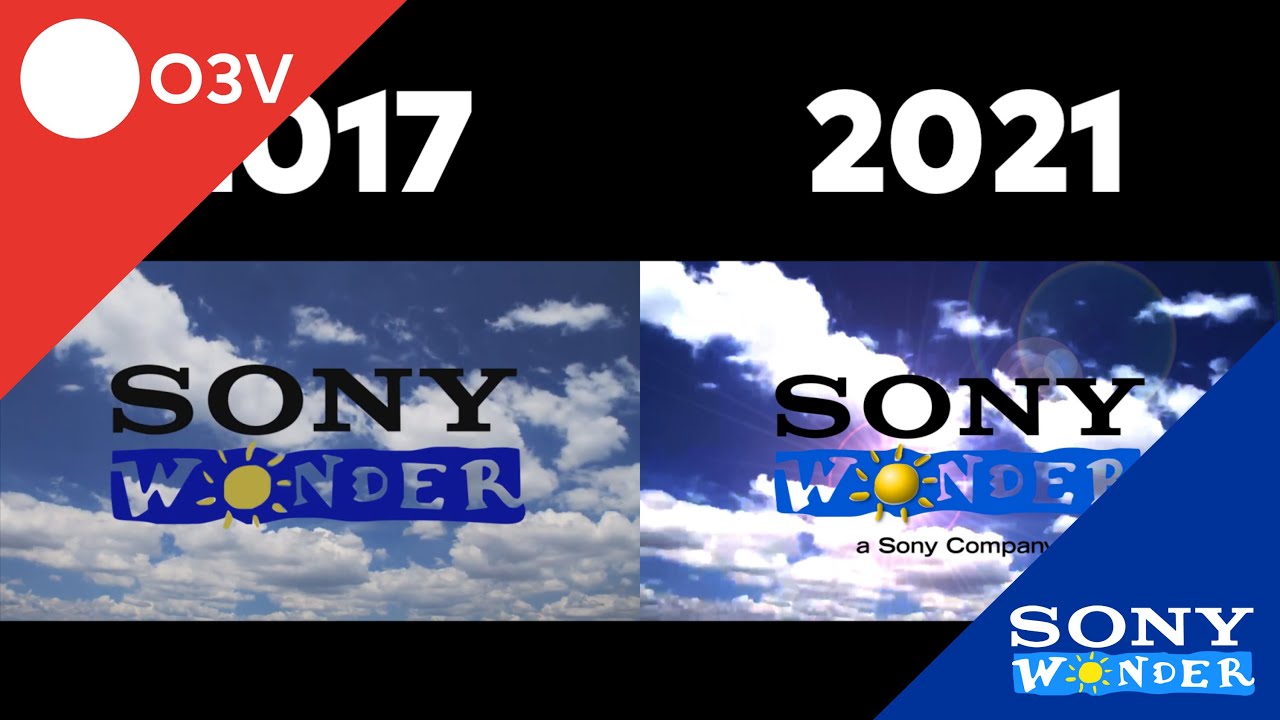 Sony Wonder Logo And Website Promo (My Version) (2017/2021) comparison