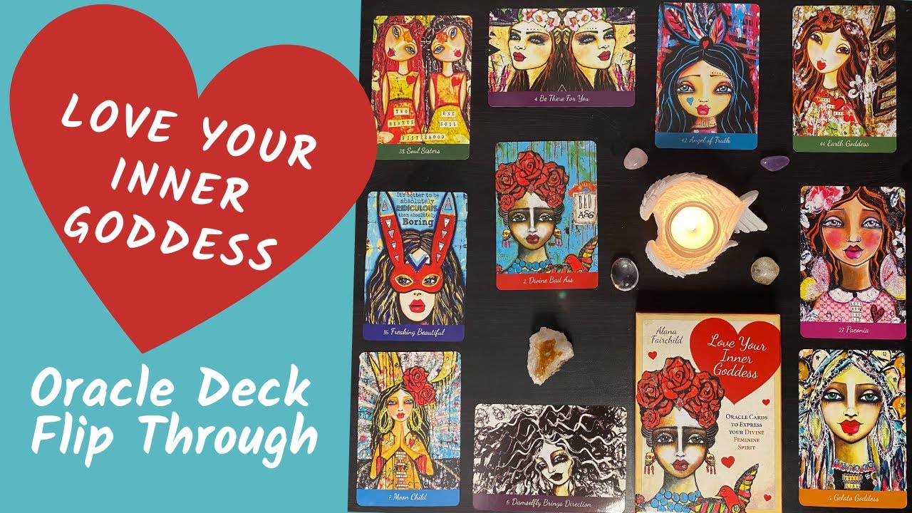 Love Your Inner Goddess | Alana Fairchild | Oracle Deck Flip through and First Impressions