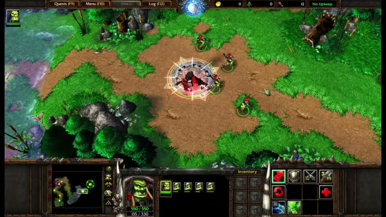 Warcraft 3 Exodus Of The Horde (Expanded) Gameplay Walkthrough Chapter 1 Chasing Visions