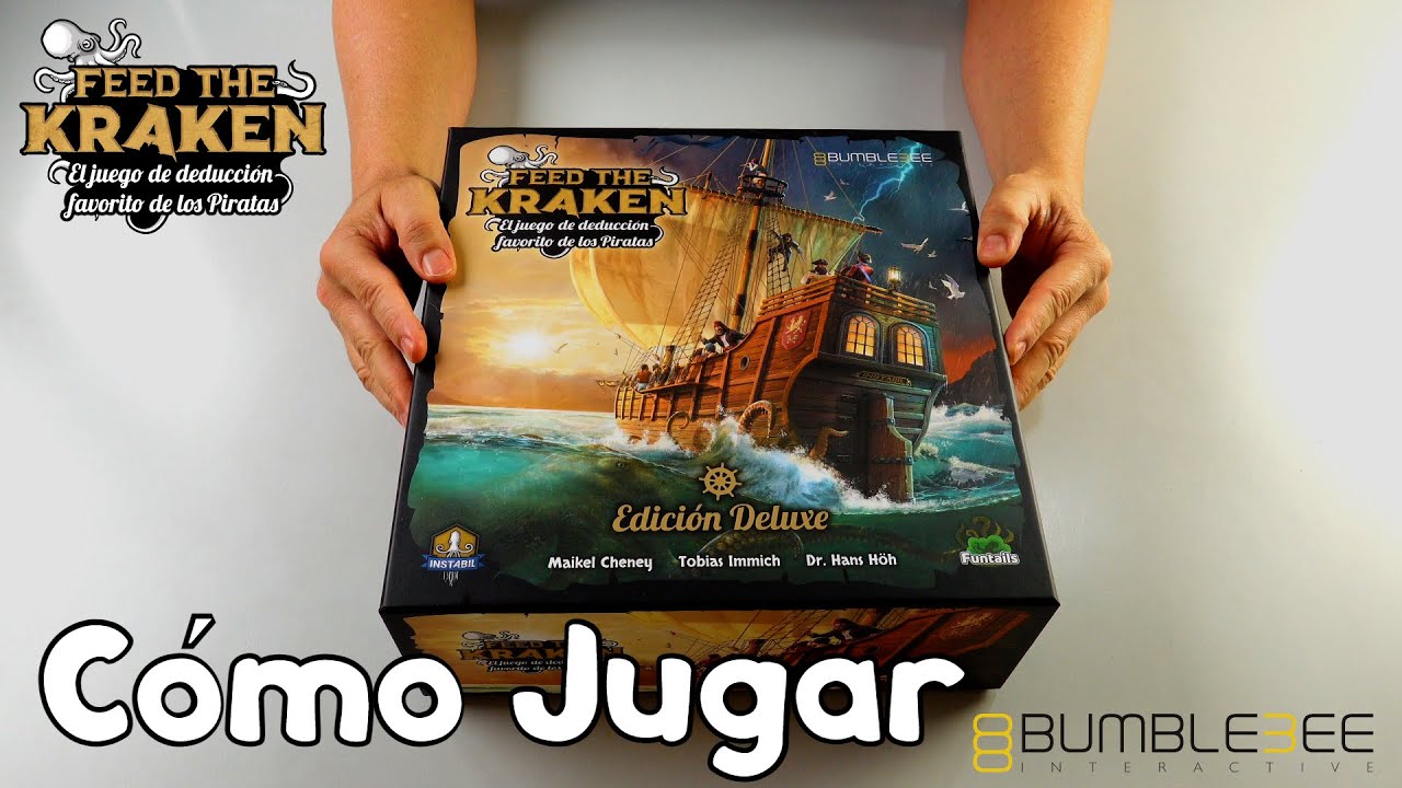 🐙 FEED THE KRAKEN Juego de mesa | CÓMO JUGAR | Edición Deluxe 🏴‍☠️