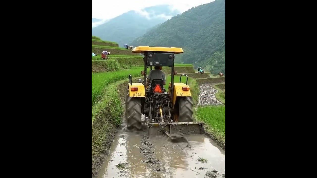 #RiceFieldTractor