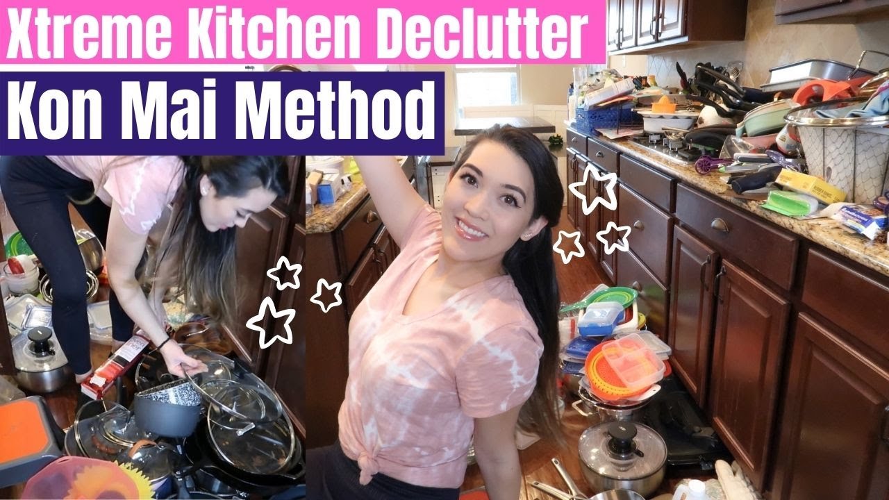 DECLUTTERING YEARS OF HOARDING KITCHEN ORGANIZATION | Declutter With Me | Mai Zimmy Declutters