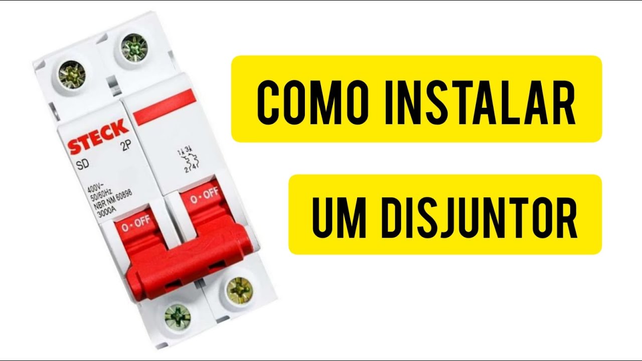 Como Instalar Um Disjuntor