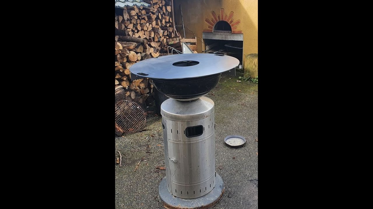 Fabrication d'un brasero Plancha