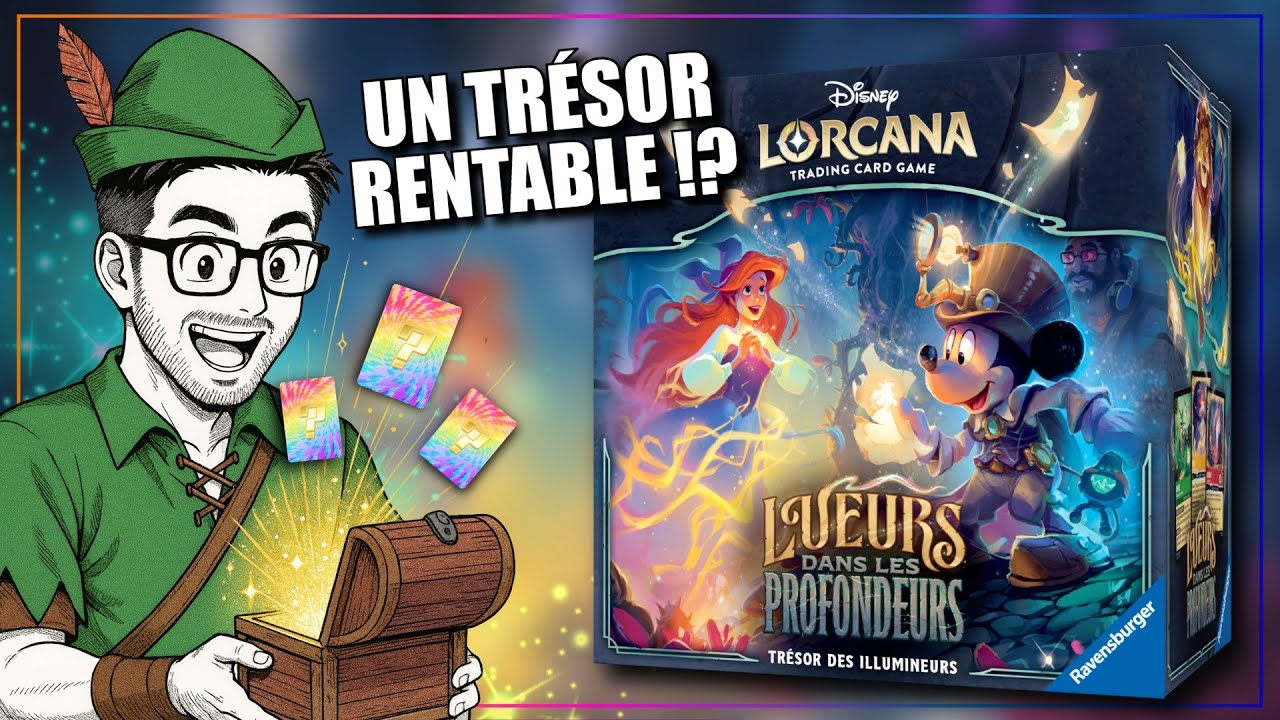 🌊🔱Un TRÉSOR ÉMERGE des PROFONDEURS dans cette TROVE BOX ? ✨ LORCANA SET 10 FR