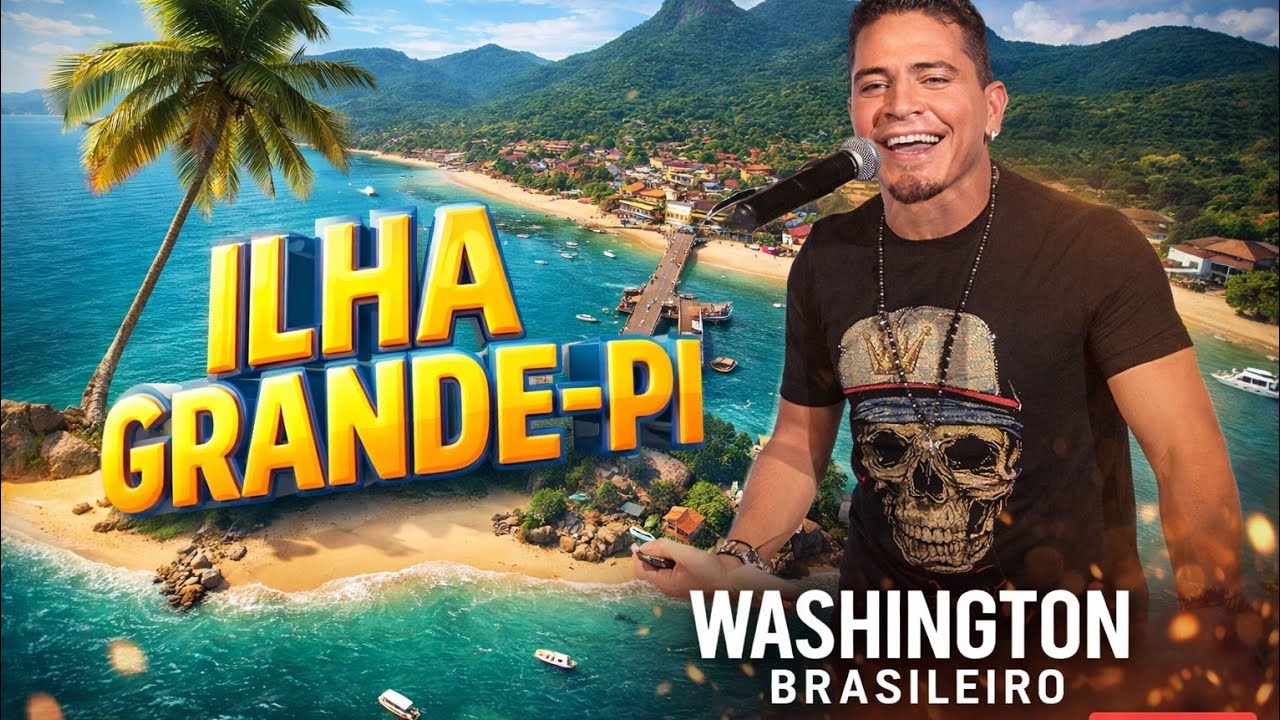 Washington Brasileiro em Ilha grande-PI show completo 4k  Repertório Atualizado Jan26 