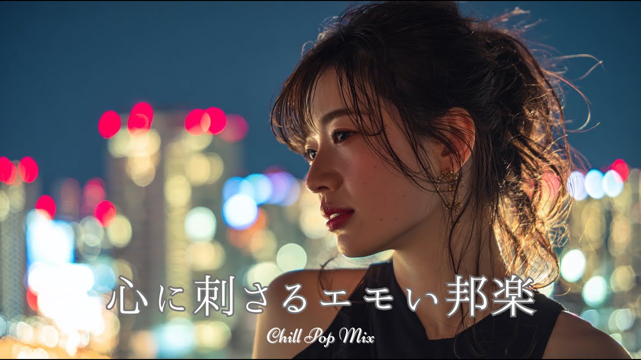 【邦楽 playlist】夜に聴きたい♪心に刺さるエモいチルポップ｜女性ボーカル｜チルタイム／リラックス／ストレス解消／作業用BGM