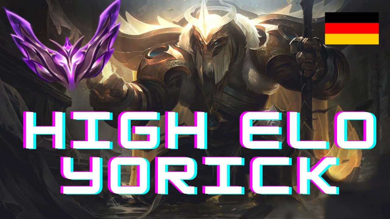 Yorick Guide german 🥇 Toplane Master Elo Gameplay Analyse Tipps Runen 2023 Ranked FIRST STRIKE GG WP