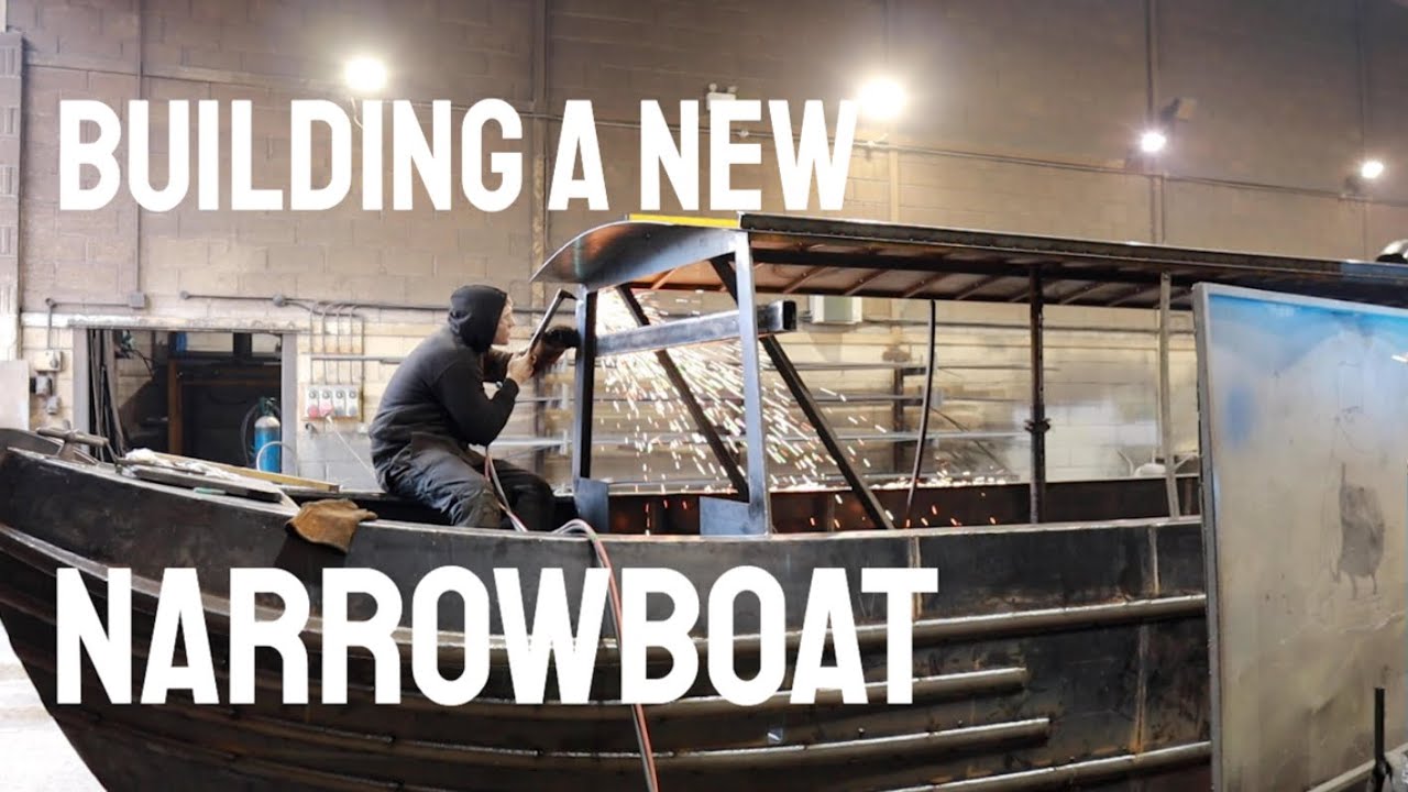 Building our BRAND NEW Canal Narrowboat Home - Electric Propulsion Ep156