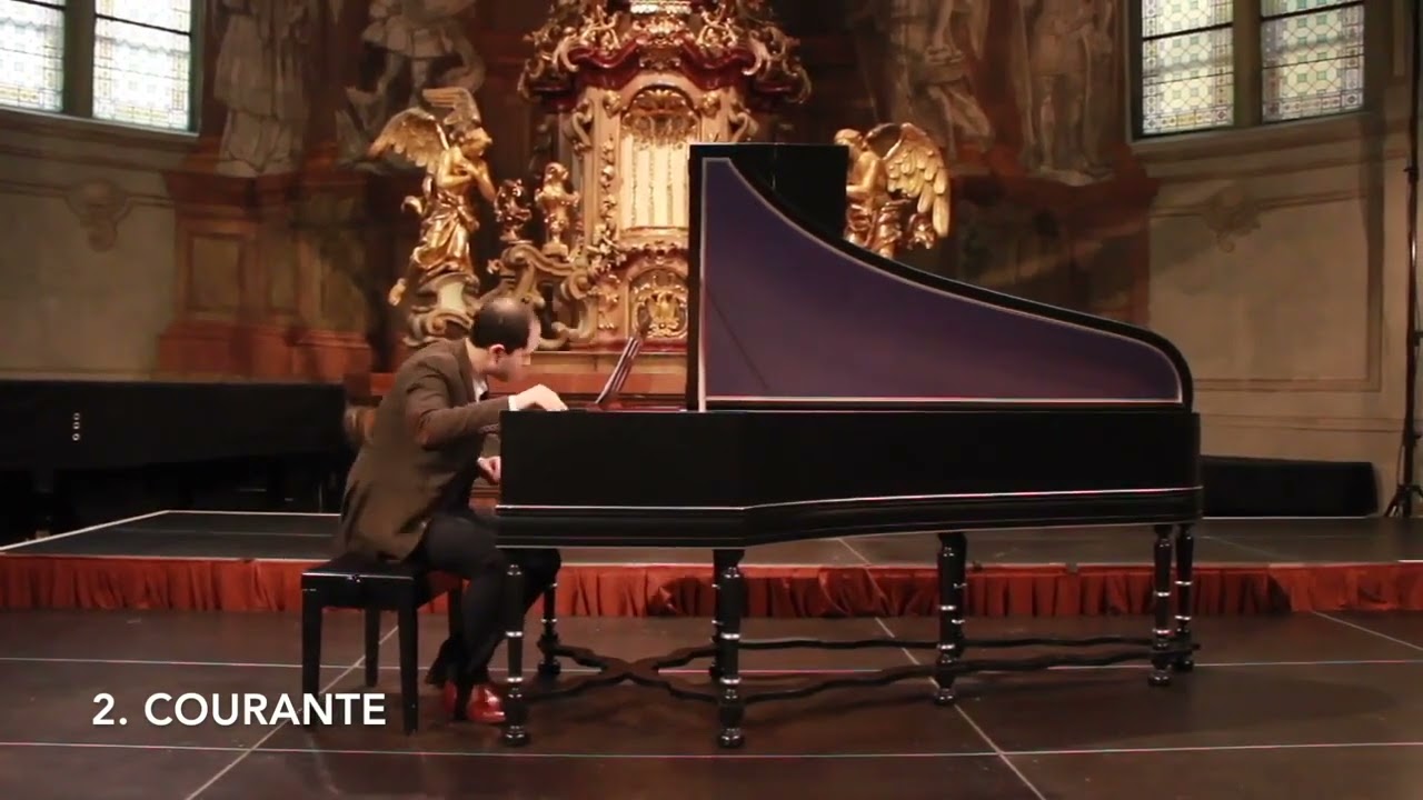 Bach Ouvertüre nach Französischer Art BWV 831 in h-Moll Mahan Esfahani harpsichord