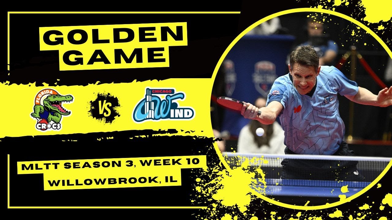 MATCH HIGHLIGHTS: GOLDEN GAME | Florida Crocs vs Chicago Wind | MLTT Week 10 (Willowbrook, IL)