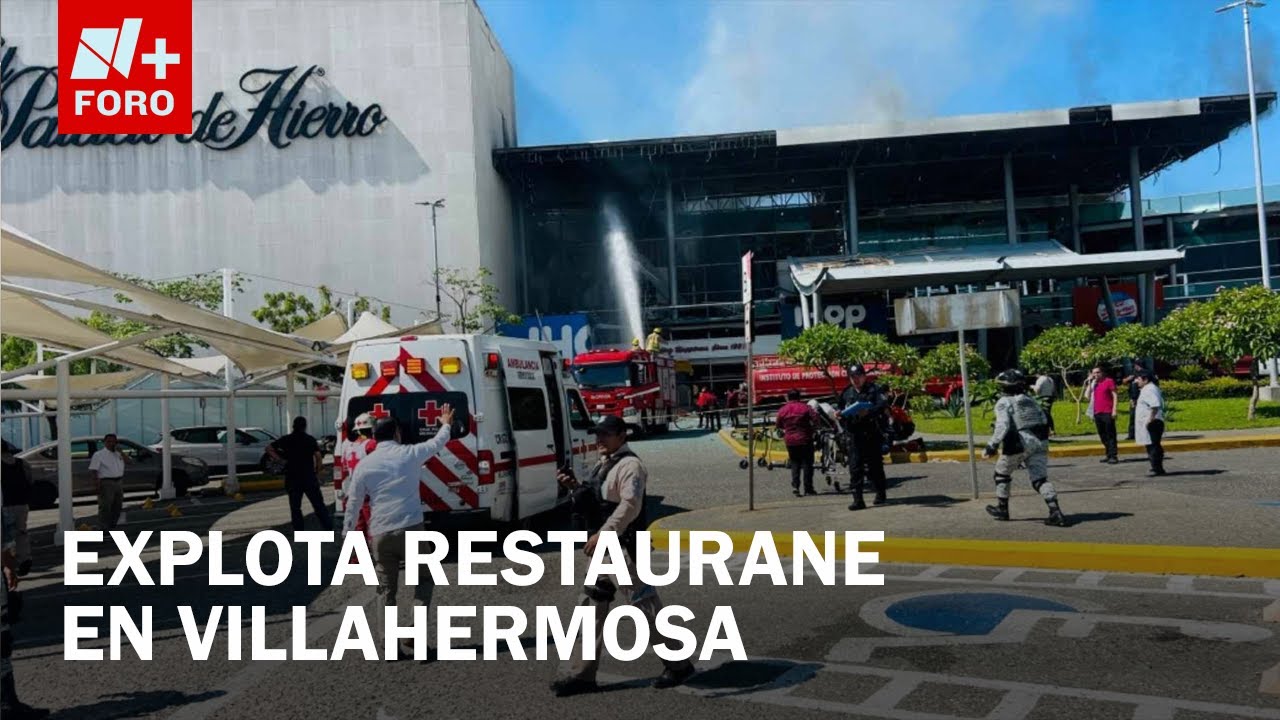 Explosión de gas en restaurante de Villahermosa: 14 heridos en Plaza Altabrisa - Las Noticias