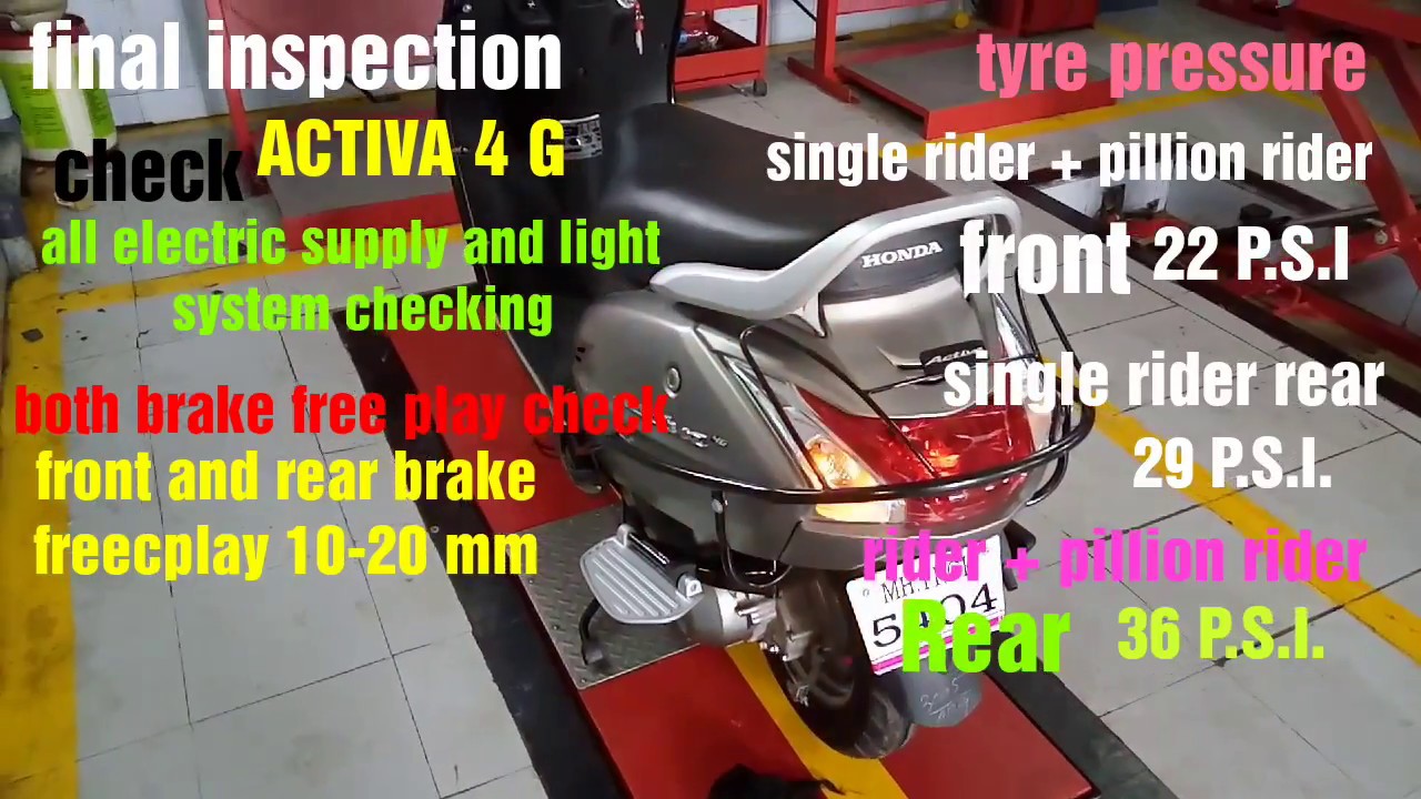 Honda Activa 4G /3G Full 2nd  Servicing Step Tutorial | How to Servicing Step for Best Services2018