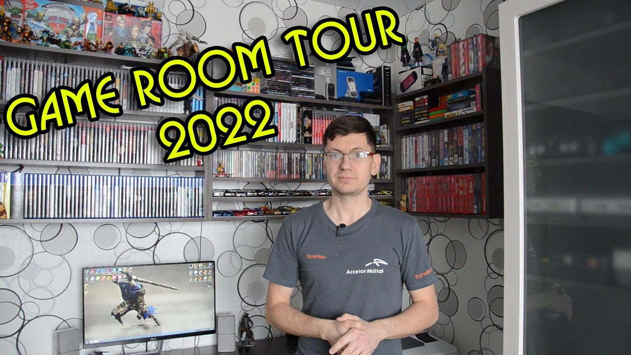 Обзор моей ретро-игровой комнаты 2022 (Game Room Tour 2022)