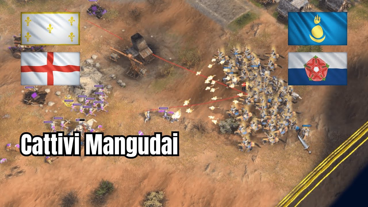 Cattivi Mangudai – Age of Empires 4 Gameplay