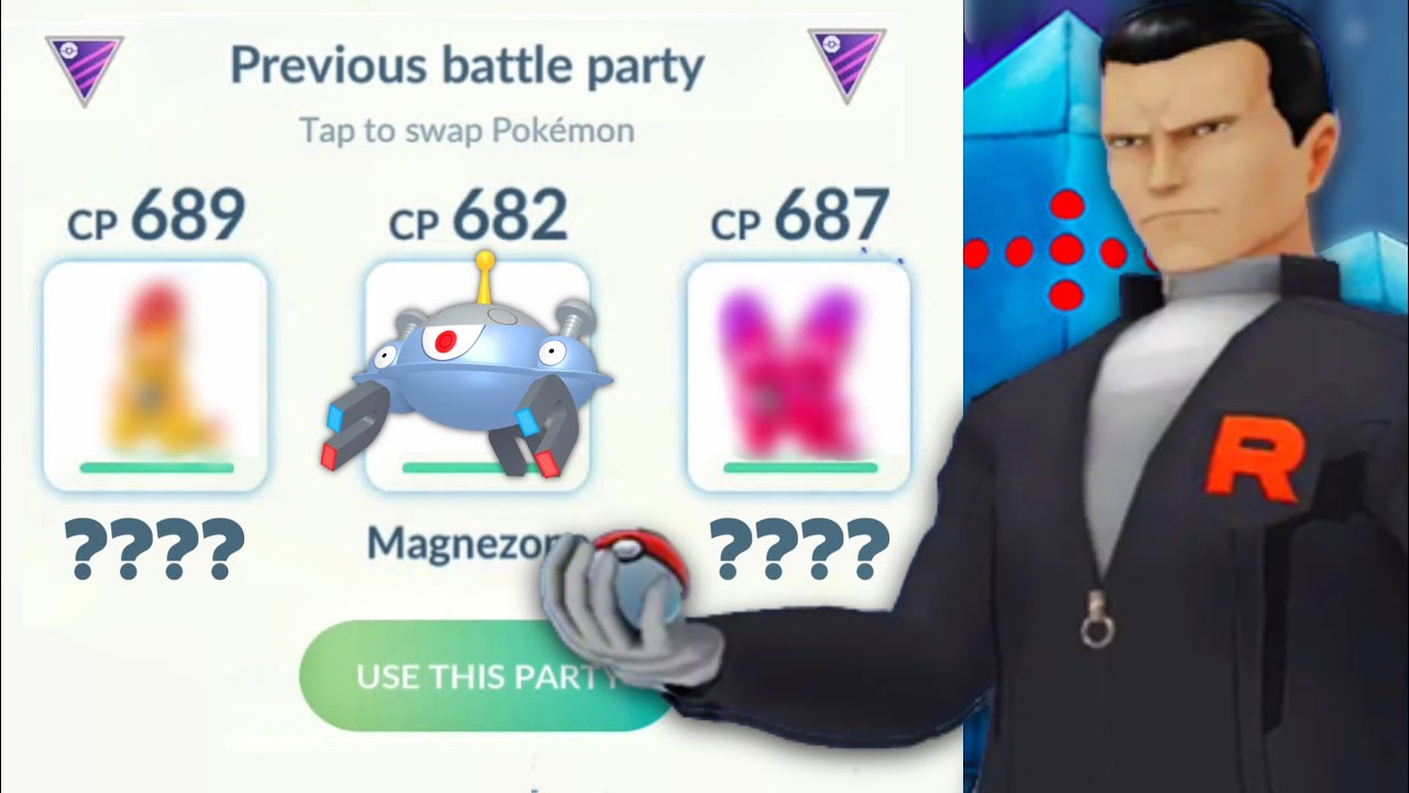Beating GIOVANNI with 600 CP POK&Eacute;MON for new SHADOW LEGENDARY